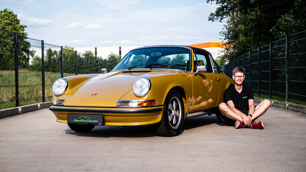 Rollout: Porsche 911S Targa Ölklappenmodell - Ein 11er lernt laufen...