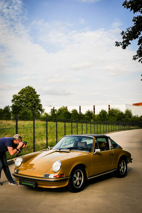 Rollout: Porsche 911S Targa Ölklappenmodell - Ein 11er lernt laufen...