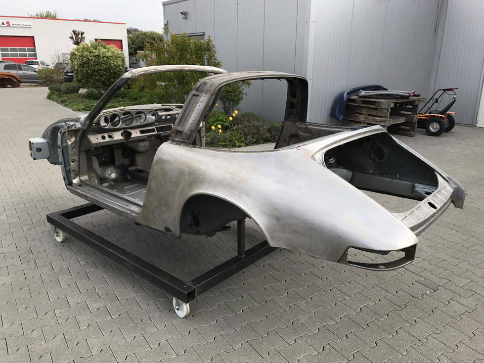 Projektreview: Porsche 911S Targa 1972 Ölklappenmodell