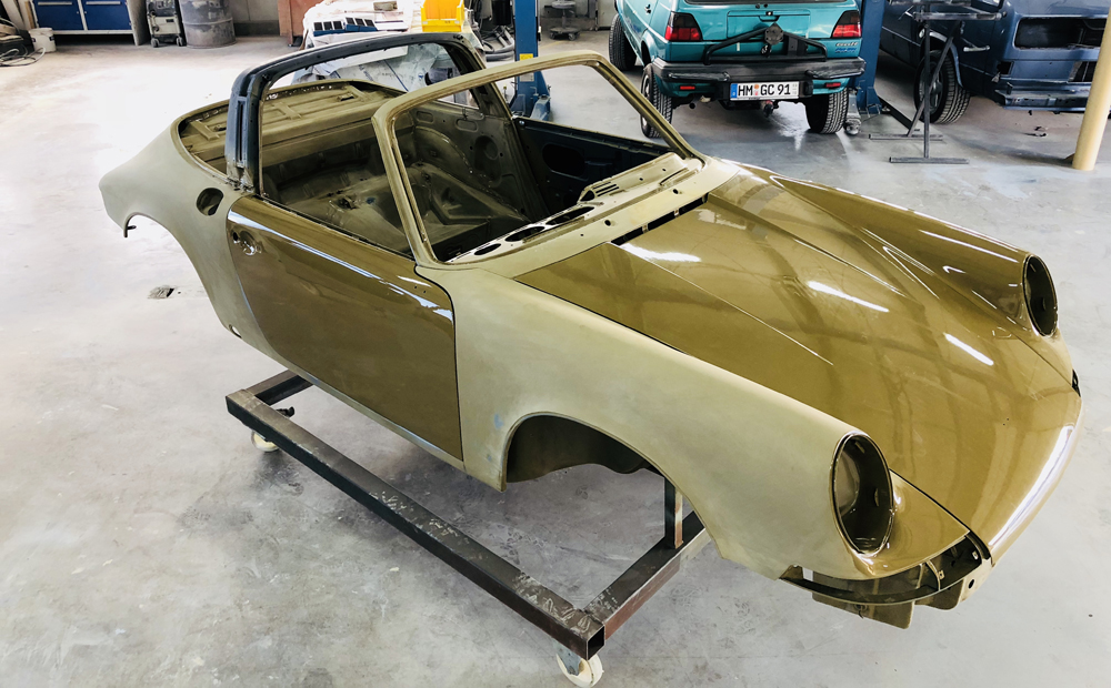 Projektreview: Porsche 911S Targa 1972 Ölklappenmodell