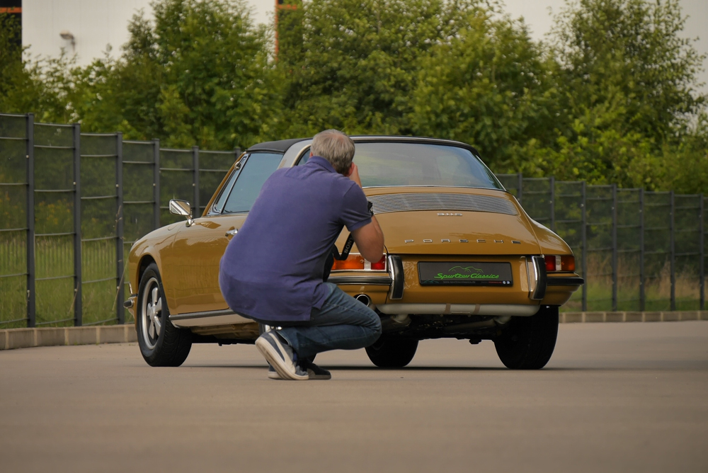 Projektreview: Porsche 911S Targa 1972 Ölklappenmodell